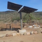 Solar powered bore-hole